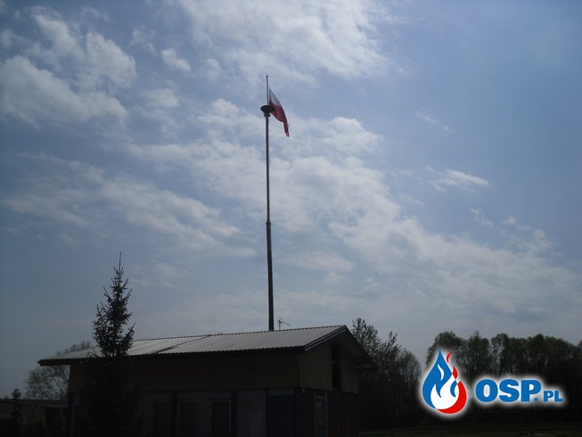 2 maja - Dzień Flagi Rzeczypospolitej Polskie OSP Ochotnicza Straż Pożarna