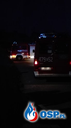 Niebezpiecznie wyglądająca kolizja w miejscowości Poświętne OSP Ochotnicza Straż Pożarna