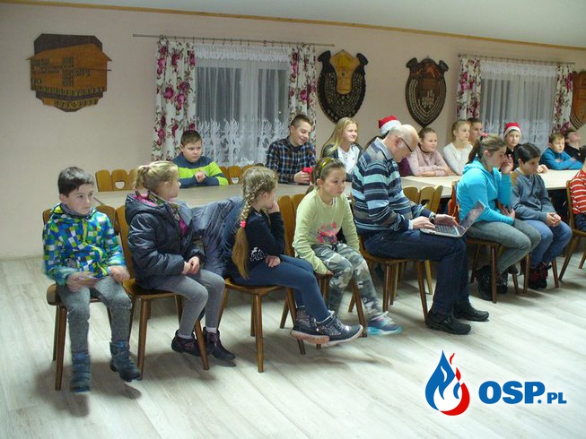 Spotkanie mikołajkowe. OSP Ochotnicza Straż Pożarna