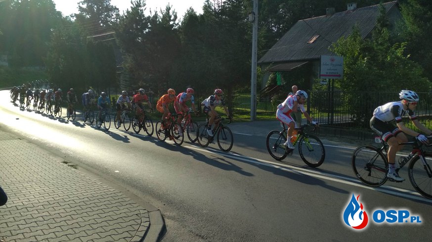 Zabezpieczenie pierwszego etapu 75. Tour de Pologne OSP Ochotnicza Straż Pożarna