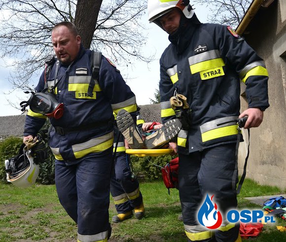 Pożar przedszkola w Turkowach- ćwiczenia OSP Ochotnicza Straż Pożarna