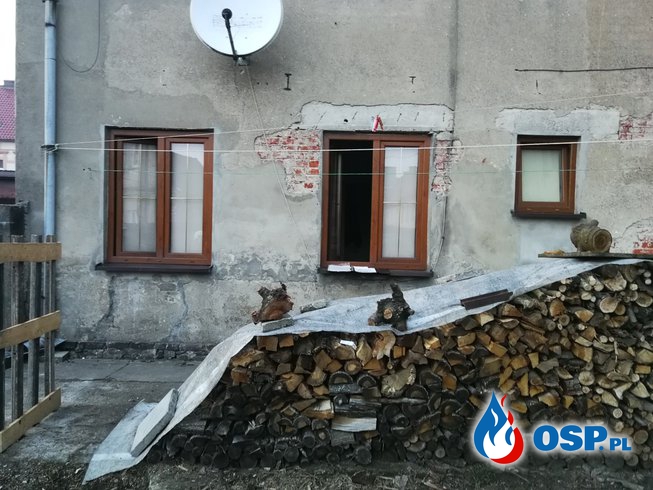 Zadymienie w mieszkaniu OSP Ochotnicza Straż Pożarna