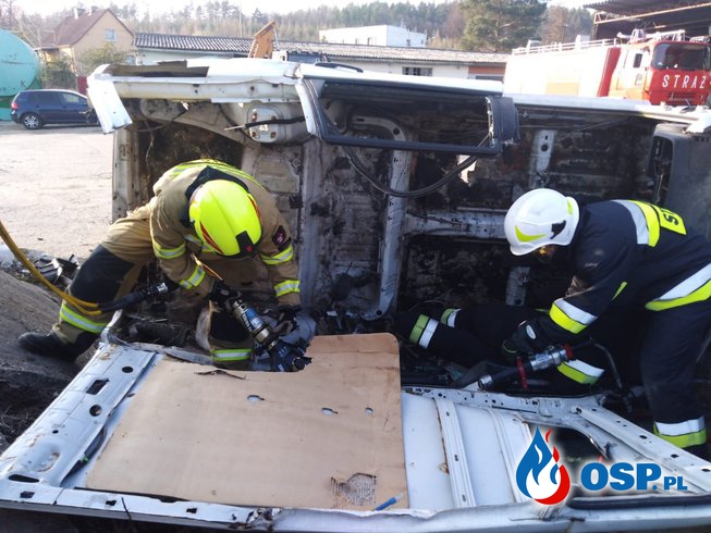 Ćwiczenia ratownictwa technicznego OSP Równe, Pietrowice i Zopowy OSP Ochotnicza Straż Pożarna
