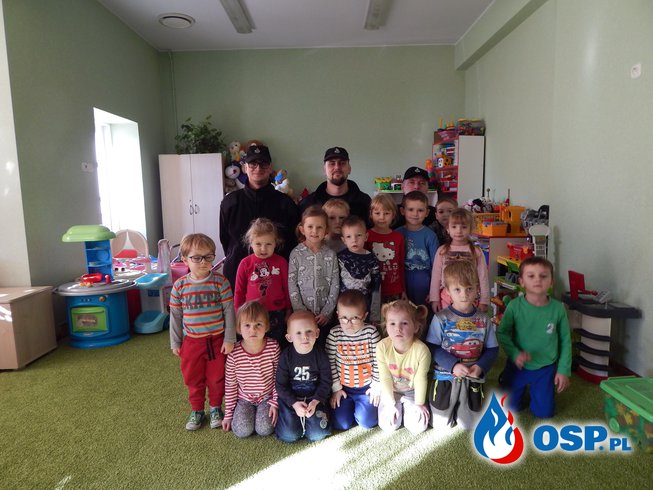 Wizyta naszych strażaków w Zespole Szkół w Słupi pod Kępnem OSP Ochotnicza Straż Pożarna
