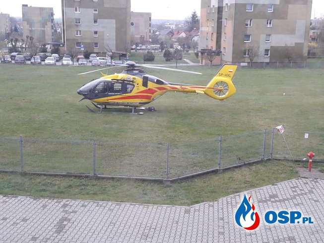 Dwie osoby ranne po wypadku quada. Do akcji wysłano dwa śmigłowce LPR. OSP Ochotnicza Straż Pożarna