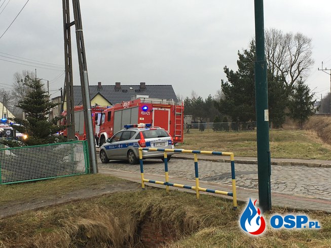 Zdarzenie drogowe w Żędowicach. OSP Ochotnicza Straż Pożarna