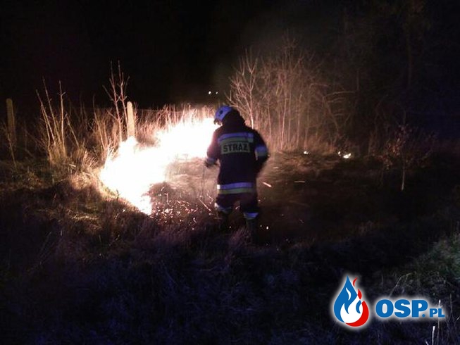 Nocne nieużytki OSP Ochotnicza Straż Pożarna