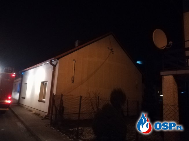Pożar przewodu kominowego Nowe Miasto OSP Ochotnicza Straż Pożarna