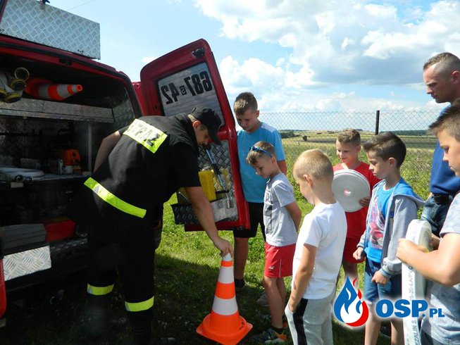 Pierwsze ćwiczenia MDP w Gulzowie. OSP Ochotnicza Straż Pożarna