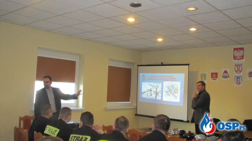 Szkolenie z zakresu linii energetycznych OSP Ochotnicza Straż Pożarna