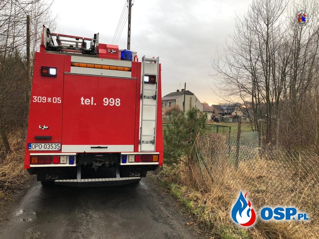 Pożar samochodu i stodoły w Przysieczy OSP Ochotnicza Straż Pożarna