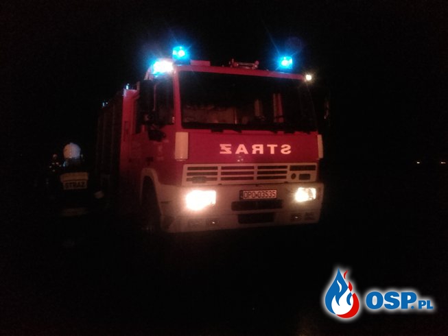 Pożar słomy w Boguszycach OSP Ochotnicza Straż Pożarna