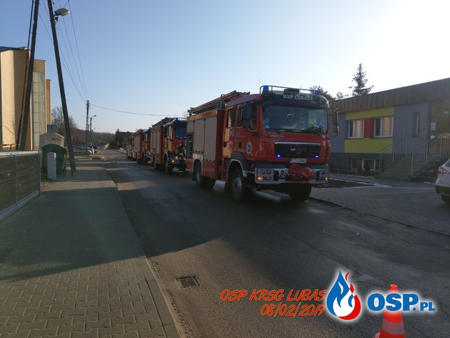 Pożar kotłowni w Przedszkolu OSP Ochotnicza Straż Pożarna