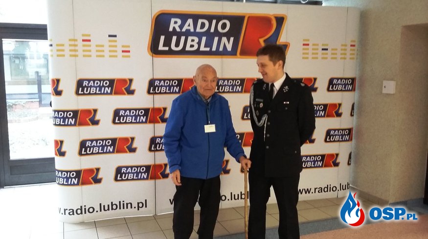Radio Lublin u nas, my w Radio Lublin. OSP Ochotnicza Straż Pożarna