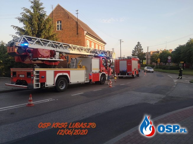Zadymione mieszkanie OSP Ochotnicza Straż Pożarna