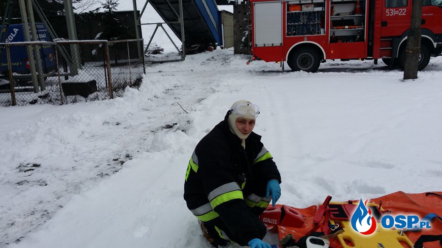 Ćwiczenia MPEC Ostróda OSP Ochotnicza Straż Pożarna