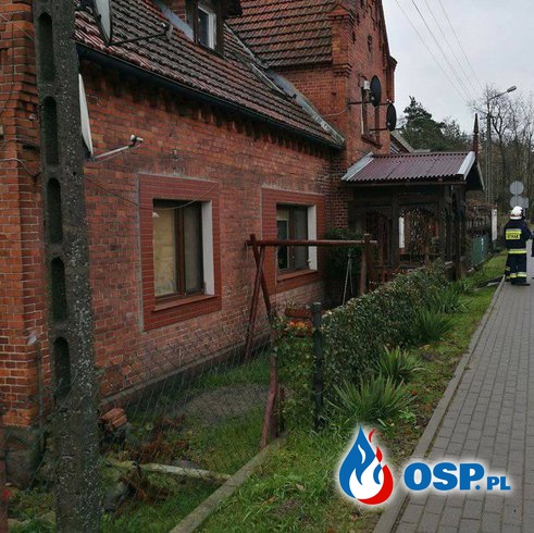 Tlenek węgla  w mieszkaniu OSP Ochotnicza Straż Pożarna