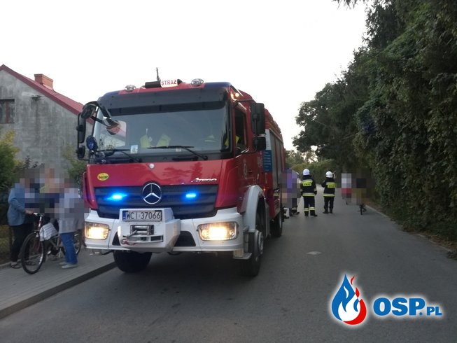 Kolizja drogowa w Glinojecku OSP Ochotnicza Straż Pożarna