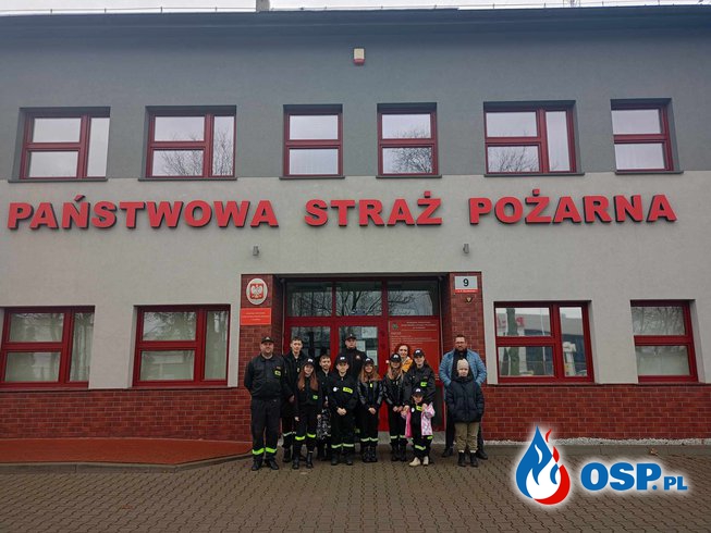 MDP OSP Nowe Miasto wizyta w KP PSP Płońsk OSP Ochotnicza Straż Pożarna