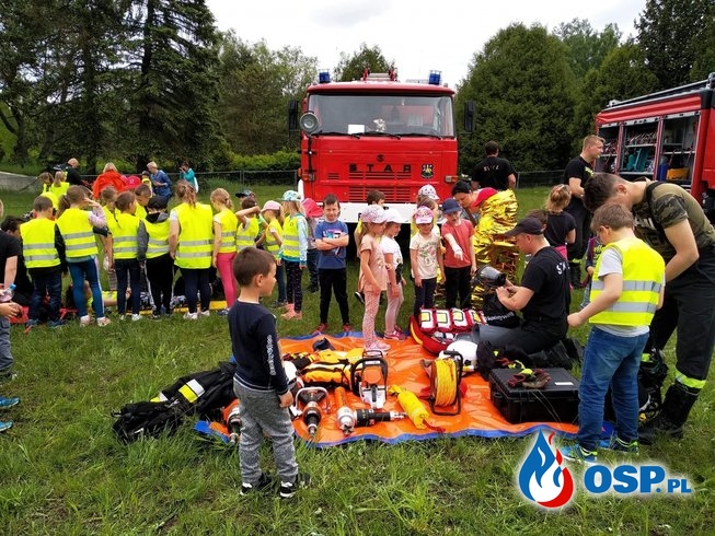 Biały Bór Dzień Dziecka z Strażakami z OSP I PSP OSP Ochotnicza Straż Pożarna