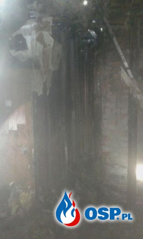 Pożar budynku jednorodzinnego w Widuchowej OSP Ochotnicza Straż Pożarna