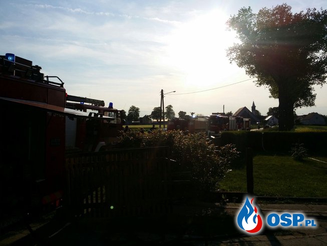 #14 Pożar domu jednorodzinnego w miejscowości Pogórze  OSP Ochotnicza Straż Pożarna