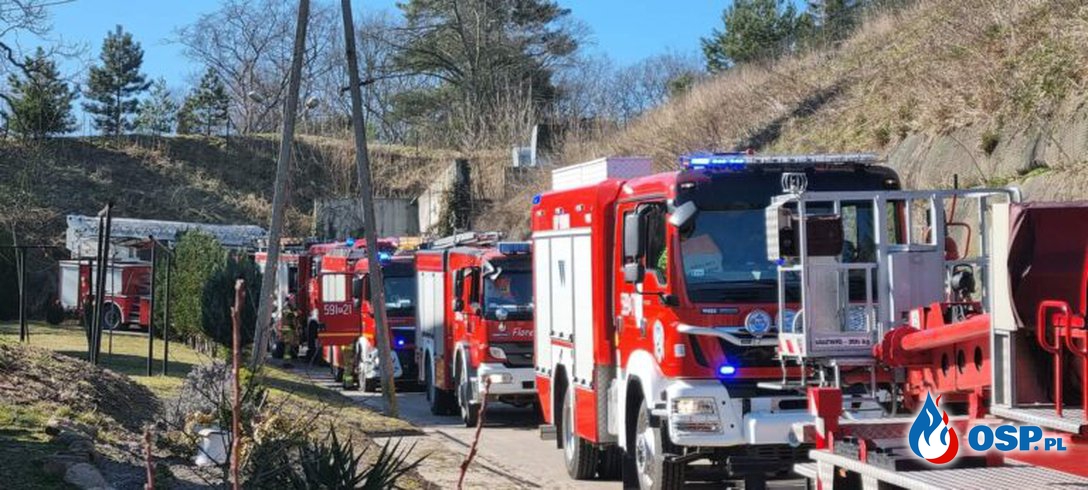 Wróblewo – pożar dachu budynku mieszkalnego OSP Ochotnicza Straż Pożarna