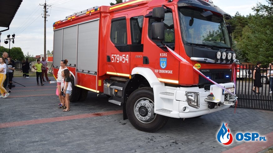 Nowoczesny wóz ratowniczo-gaśniczy trafił do OSP Zborowskie OSP Ochotnicza Straż Pożarna