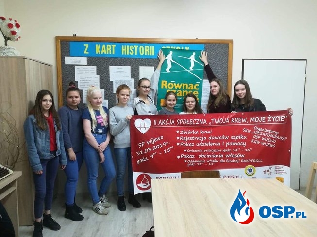 "998 zgłoś się". Edukacyjny projekt dla młodzieży w OSP Wijewo. OSP Ochotnicza Straż Pożarna