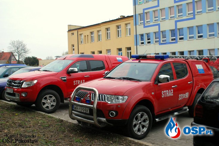 Pożar w iłżeckim szpitalu OSP Ochotnicza Straż Pożarna