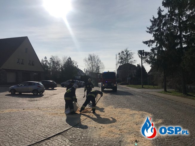 39/2019 Rozlany olej napędowy podczas kradzieży paliwa OSP Ochotnicza Straż Pożarna