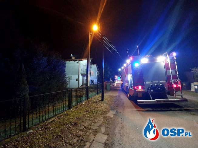 42/2021 Pożar komina ul. Rogozińskiego OSP Ochotnicza Straż Pożarna