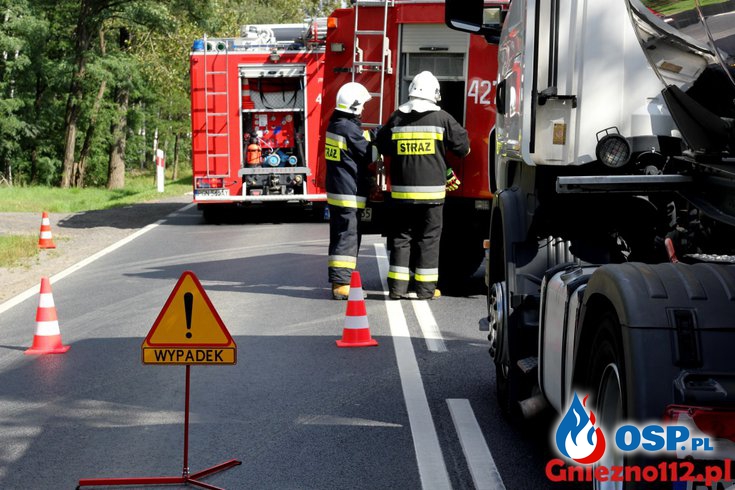 !!! Poważny wypadek na "Piętnastce" !!! OSP Ochotnicza Straż Pożarna
