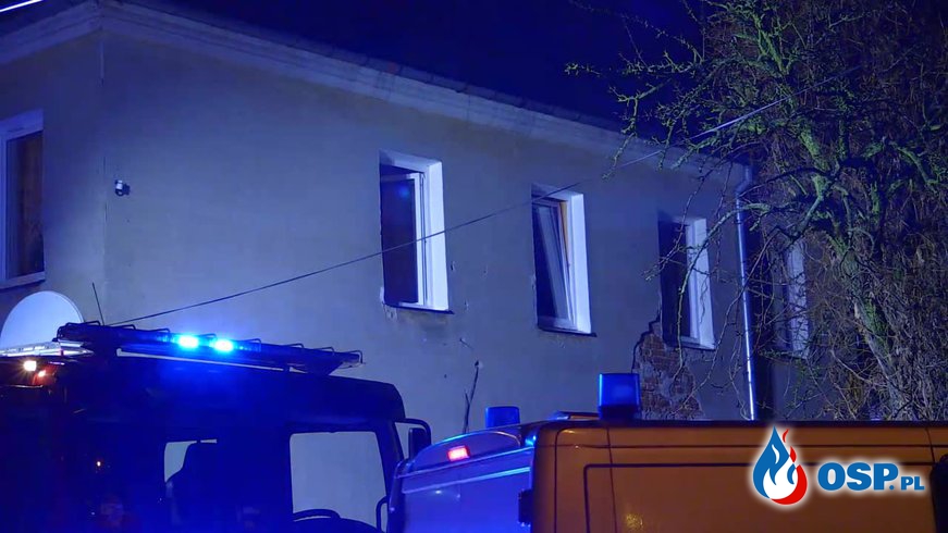 Tragiczny pożar w Łomży. Nie żyją trzy osoby. OSP Ochotnicza Straż Pożarna