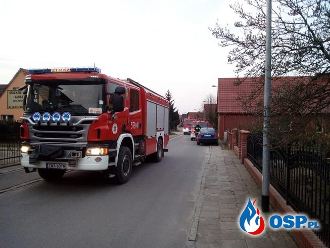 Dwie osoby zginęły w pożarze domu w Wałczu OSP Ochotnicza Straż Pożarna