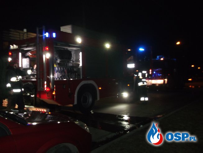 Pożar samochodu osobowego OSP Ochotnicza Straż Pożarna