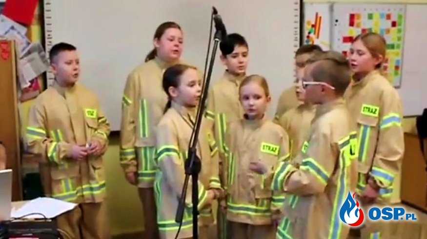 "Grosza daj strażakowi". Mali strażacy nagrali cover piosenki z "Wiedźmina". OSP Ochotnicza Straż Pożarna