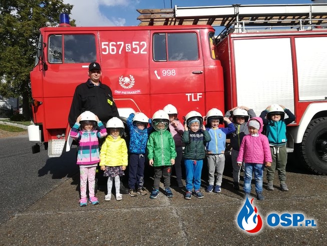Przedszkolaki w OSP OSP Ochotnicza Straż Pożarna