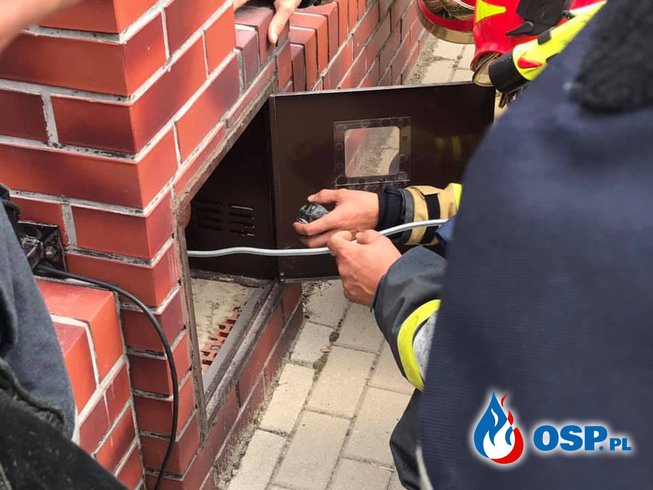 Wyciek gazu OSP Ochotnicza Straż Pożarna
