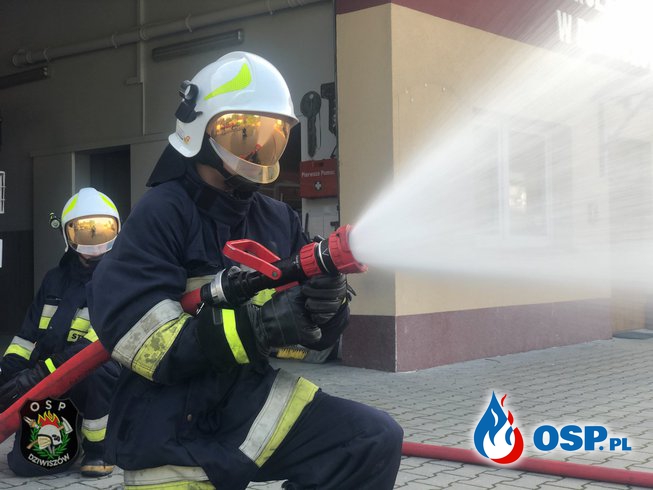 Ćwiczenia z MDP OSP Ochotnicza Straż Pożarna