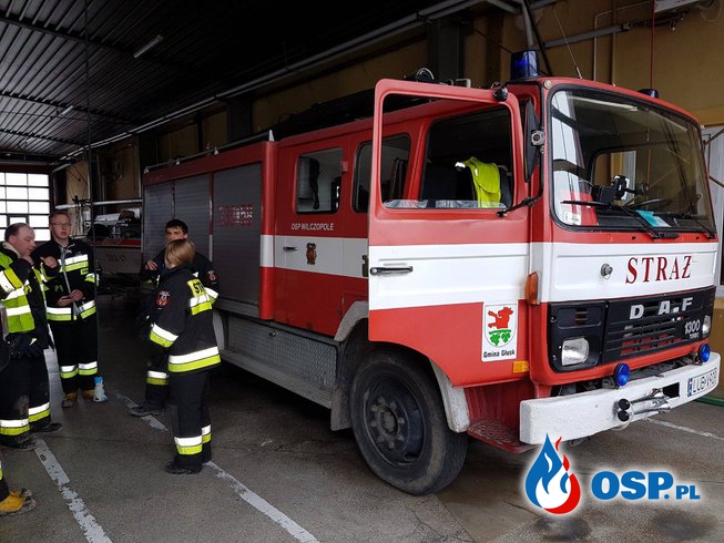 Zabezpiecznie rejonu działania OSP Ochotnicza Straż Pożarna