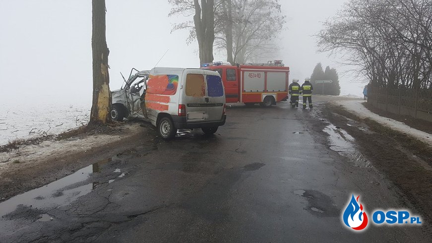 Wypadek drogowy Jelenia Głowa OSP Ochotnicza Straż Pożarna
