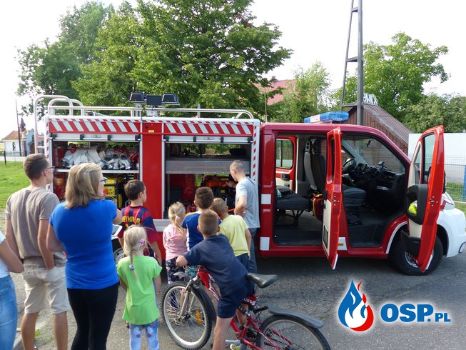 Dzieciaki ze świetlicy odwiedzają OSP OSP Ochotnicza Straż Pożarna