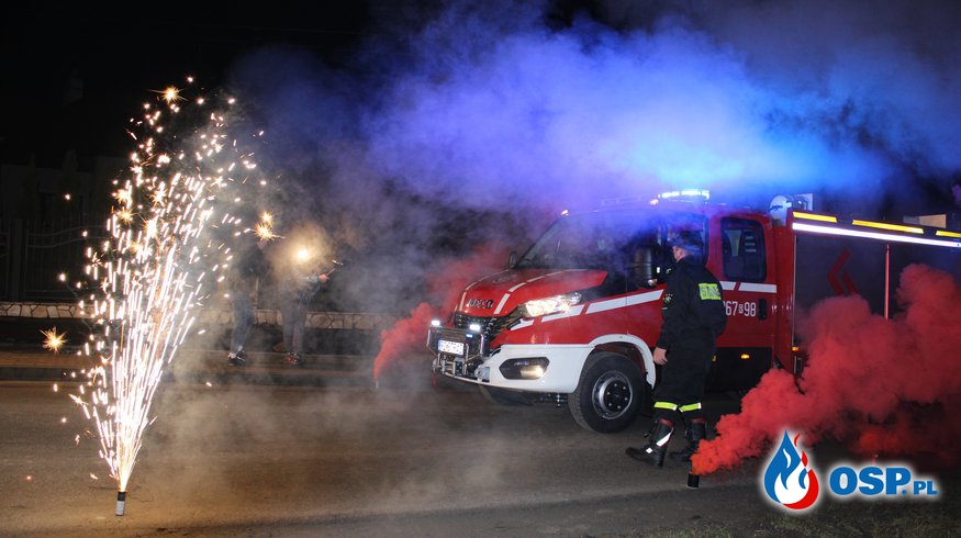 Nowy samochód ratowniczo-gaśniczy OSP Maćkowice już dotarł !!! OSP Ochotnicza Straż Pożarna