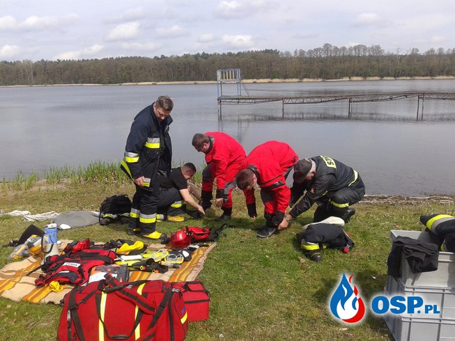 Szkolenie z ratownictwa wodnego i przeciw powodziowego OSP Ochotnicza Straż Pożarna