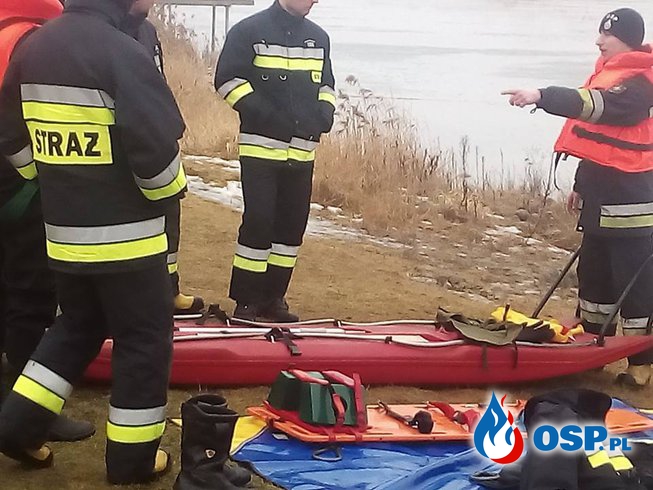 W dniu 18. 02. 2017 odbyła się 2 część szkolenia z zakresu ratownictwa lodowego OSP Ochotnicza Straż Pożarna