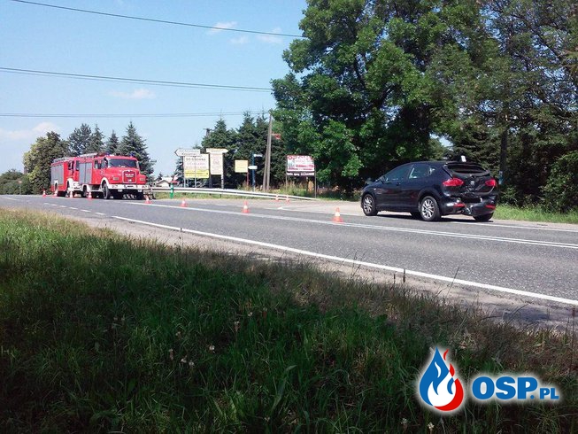 24 czerwca 2016 Czchów DK75 - wypadek OSP Ochotnicza Straż Pożarna