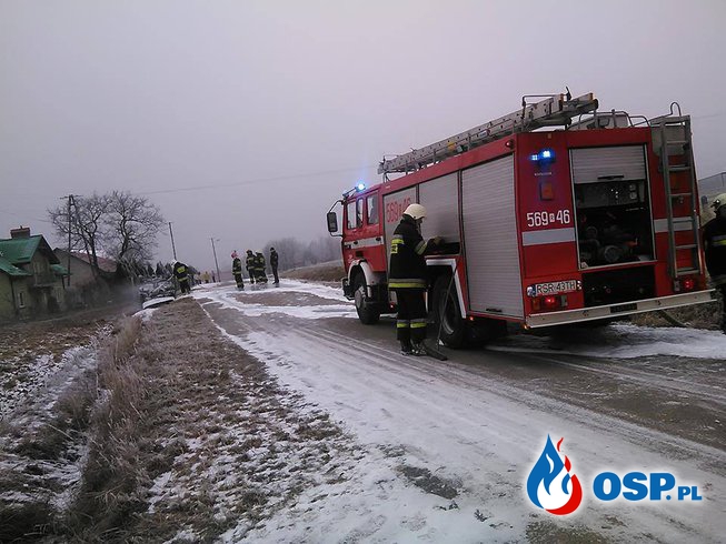 Dzisiejszy pożar w Czudcu. OSP Ochotnicza Straż Pożarna