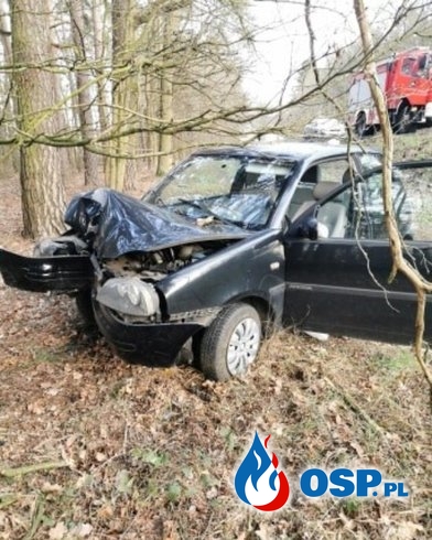 Kłodzisko – wypadek drogowy OSP Ochotnicza Straż Pożarna