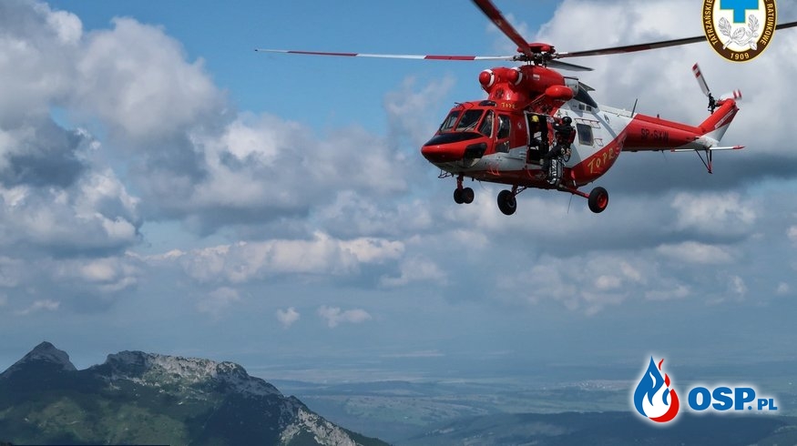 Kilka osób zabitych i kilkanaście rannych po uderzeniu pioruna w Tatrach OSP Ochotnicza Straż Pożarna